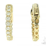 14K Yellow Gold Prong Diamond Small Hoop Earring 65770 - Image 4 [FILE:65770_image_04_bb07c2b6.jpg]