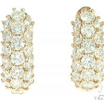 14K Rose Gold Diamond Small Hoop Earring 65772 - Image 1 [FILE:65772_image_01_73fbba9b.jpg]