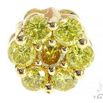 14K Yellow Gold Canary Flower Earrings 65785 - Image 5 [FILE:65785_image_05_354a674b.jpg]