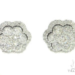 Diamond Flower Stud Earrings 65872 - Image 2 [FILE:65872_image_02_fdbc199d.jpg]