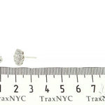 Diamond Flower Stud Earrings 65872 - Image 6 [FILE:65872_image_06_72f6d26c.jpg]