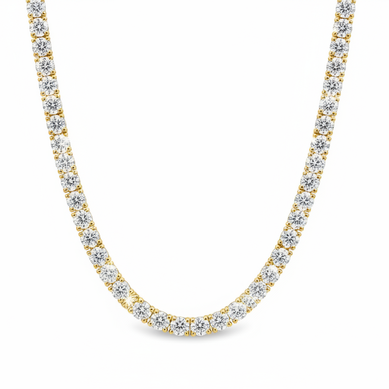 65 Pt Diamond Tennis Chain 71715