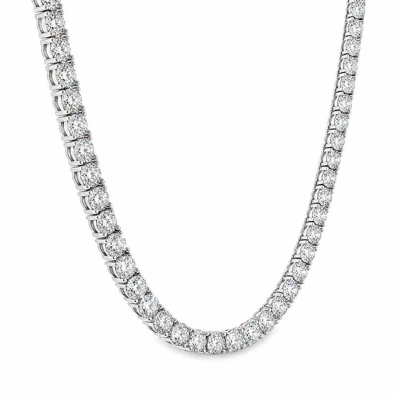 65 Pt Diamond Tennis Chain 71715
