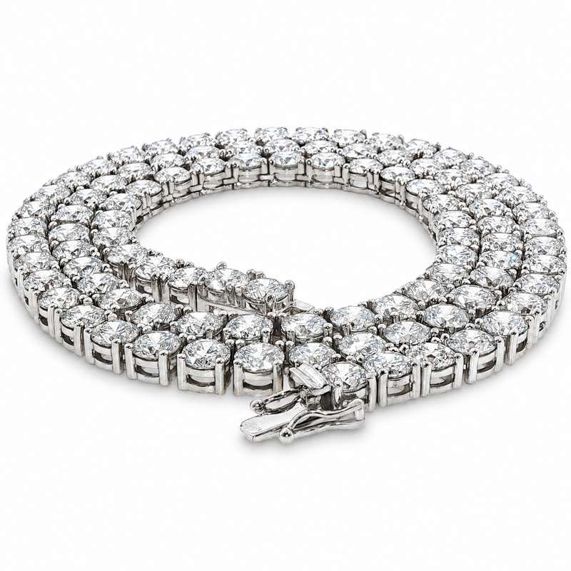 65 Pt Diamond Tennis Chain 71715