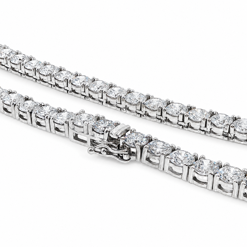 65 Pt Diamond Tennis Chain 71715