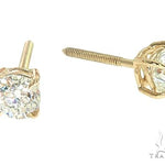 14K Yellow Gold Diamond Stud Earrings 66053 - Image 2 [FILE:66053_image_02_86fc0e6b.jpg]