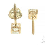 14K Yellow Gold Diamond Stud Earrings 66053 - Image 4 [FILE:66053_image_04_487fcd49.jpg]