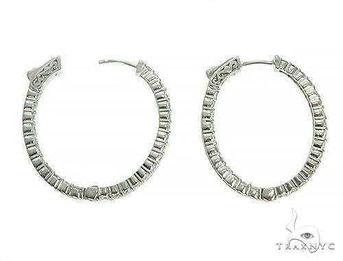 14K White Gold Diamond Hoops Earrings 66134 - Image 3 [FILE:66134_image_03_ceff4e56.jpg]