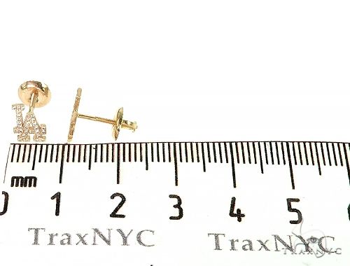 14K LA Dodger Earrings 66165 - Image 5 [FILE:66165_image_05_cf13213e.jpg]