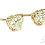 14K Gold Heart Shape Diamond Earrings 66187 - Image 2 [FILE:66187_image_02_7a6e43ec.jpg]