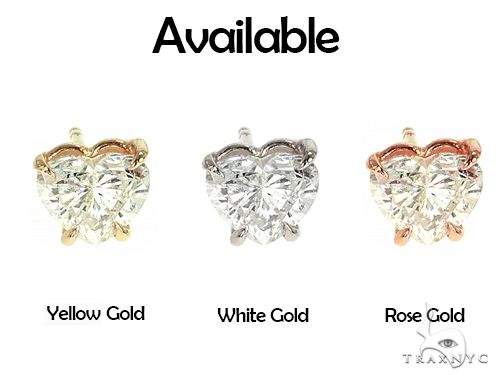 14K Gold Heart Shape Diamond Earrings 66187 - Image 5 [FILE:66187_image_05_ea52bbeb.jpg]