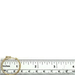 14K Gold Diamond Hoop Earring 66440 - Image 4 [FILE:66440_image_04_1d225911.jpg]