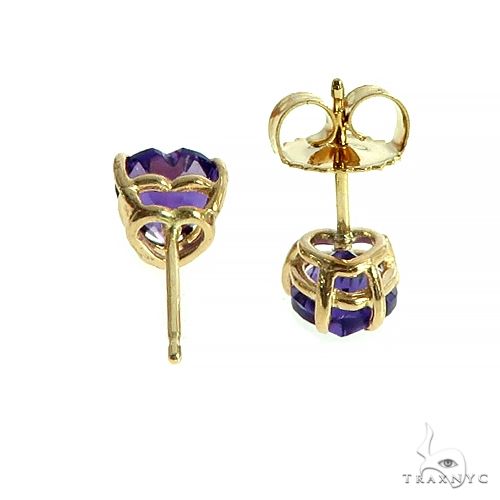 14K Gold Heart Shape Amethyst Earrings 66550 - Image 4 [FILE:66550_image_04_7c2f9f38.jpg]