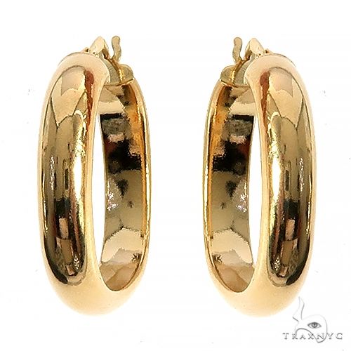 14K Gold Hoop Earrings 66553 - Image 1 [FILE:66553_image_01_bb84b23c.jpg]