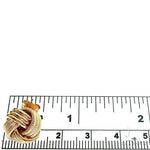 14K Yellow Gold Knot Earrings 66673 - Image 4 [FILE:66673_image_04_af5aae77.jpg]