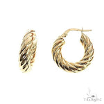 14K Gold Hoop Earrings 66676 - Image 2 [FILE:66676_image_02_e20c355c.jpg]