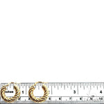 14K Gold Hoop Earrings 66676 - Image 3 [FILE:66676_image_03_5b47e80e.jpg]