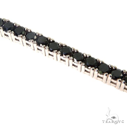 14K Gold Black Diamond Bracelet, photo 3 of 6