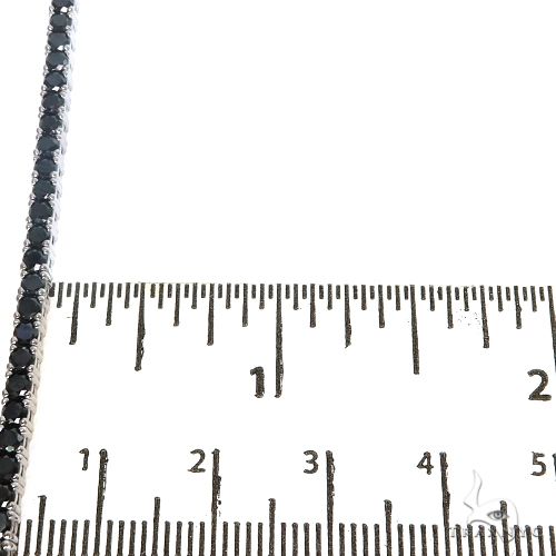 14K Gold Black Diamond Bracelet, photo 6 of 6