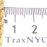 14KY Diamond Cut Solid Rope Bracelet 67532 - Image 4