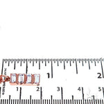 14K Gold Baguette Diamond Necklace 67730 - Image 6