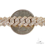 14K Gold Diamond Miami Cuban Link Bracelet 67880 - Image 5