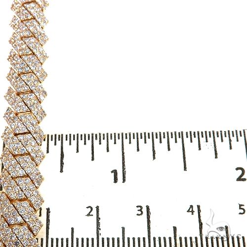 14K Gold Diamond Miami Cuban Link Bracelet 67880 - Image 7