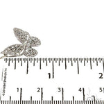 18K Gold Butterfly Baguette Diamond Necklace 67915 - Image 5