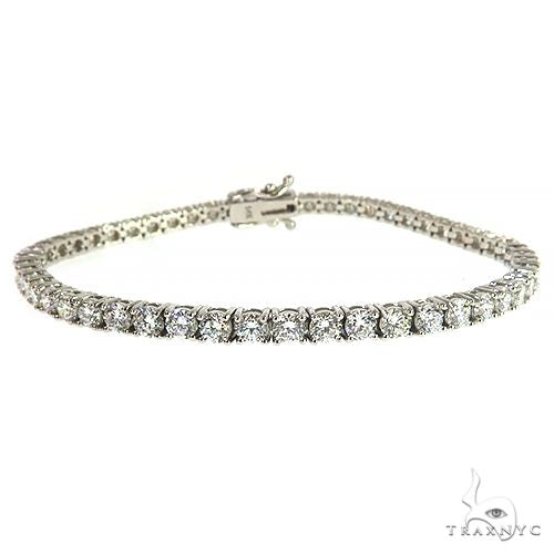 14K Gold Diamond Tennis Bracelet 68005 - Image 1
