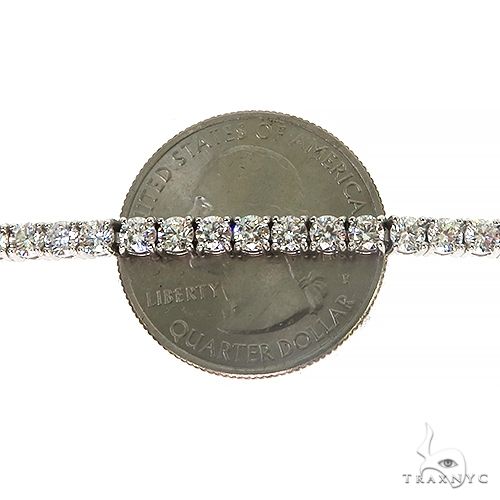 14K Gold Diamond Tennis Bracelet 68005 - Image 5