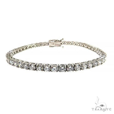14K Gold Diamond Tennis Bracelet 68006 - Image 1