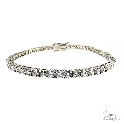 14K Gold Diamond Tennis Bracelet 68006 - Image 1