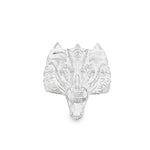 Silver Dragon Head Armor Ring 71124