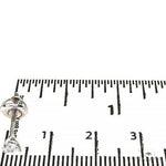 18K Gold 20 Pt Lab Diamond Stud Earrings 68059 - Image 4