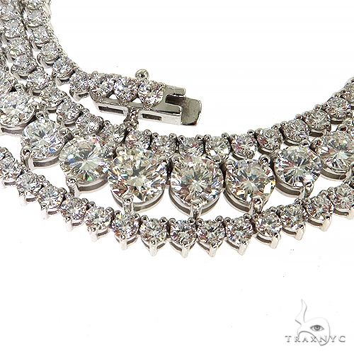 14K Gold Diamond Necklace 68081 - Image 5