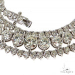 14K Gold Diamond Necklace 68082 - Image 4