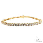 20 Pt Diamond Tennis Anklet Bracelet (Lab) 68247 - Image 1