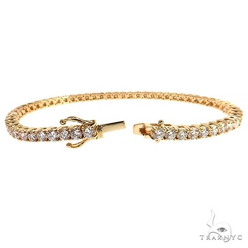20 Pt Diamond Tennis Anklet Bracelet (Lab) 68247 - Image 2