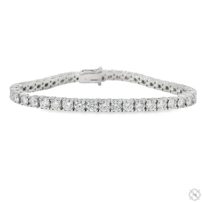 20 Pt Diamond Tennis Anklet Bracelet (Lab) 68249 - Image 1