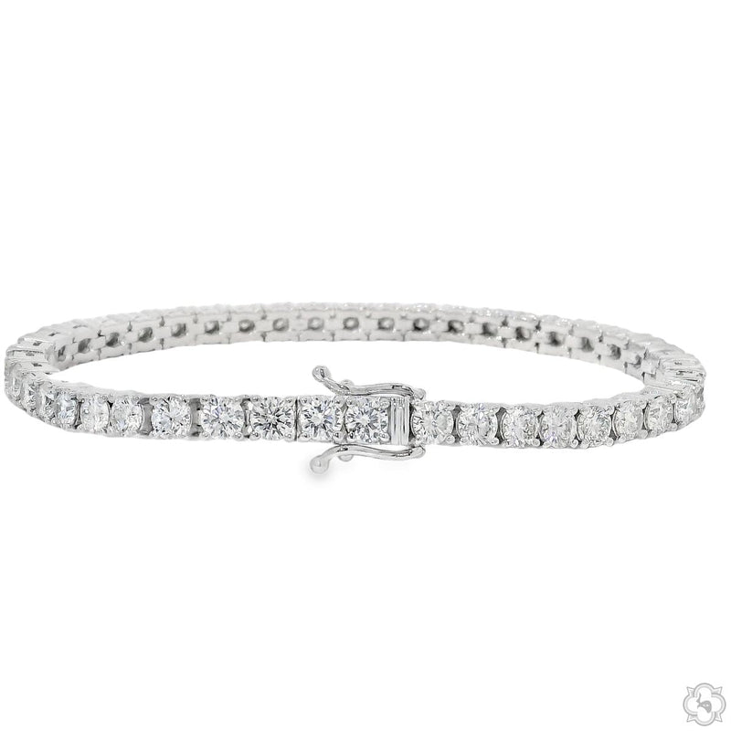 20 Pt Diamond Tennis Anklet Bracelet (Lab) 68249 - Image 3