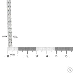 20 Pt Diamond Tennis Anklet Bracelet (Lab) 68249 - Image 4