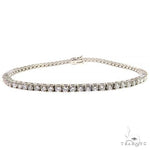 10 Pt Diamond Tennis Anklet Bracelet (Lab) 68250 - Image 1