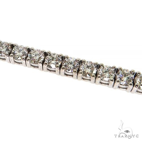 10 Pt Diamond Tennis Anklet Bracelet (Lab) 68250 - Image 3
