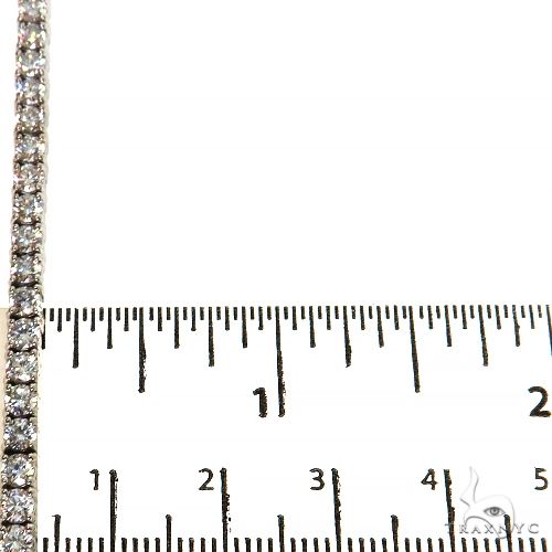 10 Pt Diamond Tennis Anklet Bracelet (Lab) 68250 - Image 5