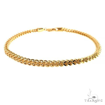 14k Yellow Gold Hollow Franco 2.8mm 8 inches   68268 - Image 1