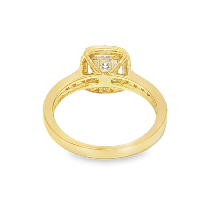 Baguette Diamond Engagement Ring 68623