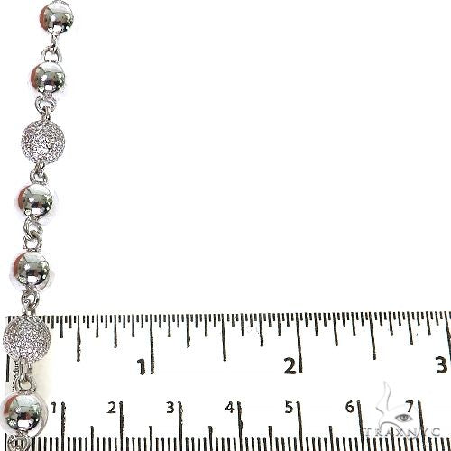 Custom Made Ball Link Diamond Chain 68698 - Image 5