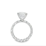 Eternity Diamond Engagement Ring Set 68942