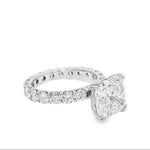 Eternity Diamond Engagement Ring Set 68942