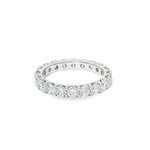 Eternity Diamond Engagement Ring Set 68942